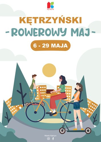 Startuje Kętrzyński Rowerowy Maj - 6-29 maja 2024 