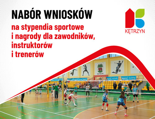 Nabór wniosków na stypendia sportowe i nagrody dla zawodników, instruktorów i trenerów