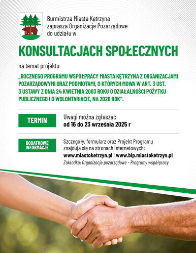 Prace nad programem współpracy na 2026 rok z organizacjami pozarządowymi