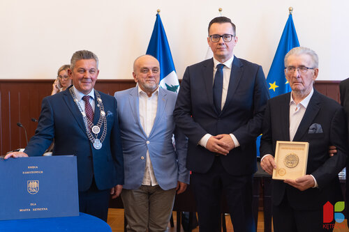 Eugeniusz Tokarzewski uhonorowany tytułem "Zasłużony dla Miasta Kętrzyna"