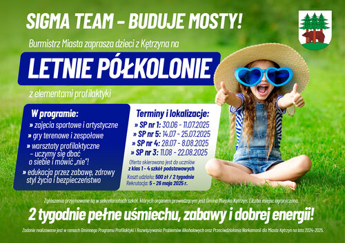 Letnie półkolonie z elementami profilaktyki
