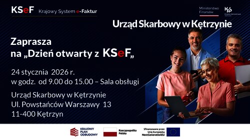Dzień otwarty z KSeF w Urzędzie Skarbowym w Kętrzynie