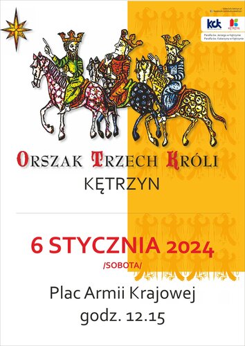 Zapraszamy na Orszak Trzech Króli w Kętrzynie!