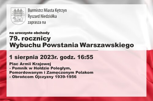 Obchody 79. rocznicy Wybuchu Powstania Warszawskiego