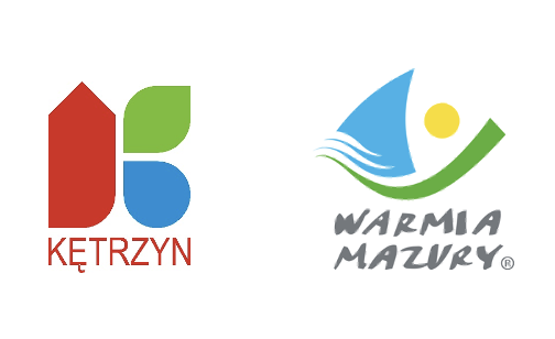 Logotypy Miasto Kętrzyn oraz Projekty Warmia Mazury